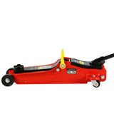 Floor Jack, 2 Ton Low Profile Floor Jack, Heav yDuty Steel Racing Floor Jack with Single Piston 40758372