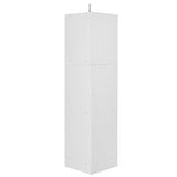 ZNTS Tall Bathroom Corner Cabinet, Freestanding Storage Cabinet with Doors and Adjustable Shelves, MDF 55457419