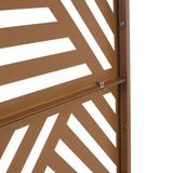 Outdoor & Indoor Privacy Metal Privacy 76" H48" W, Freestanding Decorative Privacy W465P193162