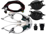 Halogen Fog Lights With Cover Bezels & Bulbs fit for Toyota Avalon 2013 2014 2015 11600705