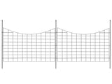 5-Pack Metal Garden Fence , Animal Barrier & Dog Fence 87311944