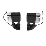 Pair Power Signal Arrow Light Heated Chrome Tow Mirrors fit for 99-07 Ford F250 450 96348335