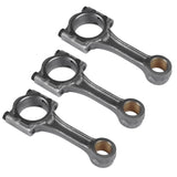 3X Connecting Rods Replacement for Kubota V1505 V1305 Engine L3830D BX2670 M7060D, R520S1T3 75676356