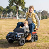 ZNTS 24V Ride On Car for Kids Battery Powered Ride On 4WD Toys with Remote Control,Parents Can Assist in W1396128716