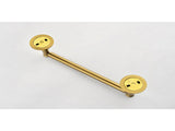 6 Piece Brass Bathroom Towel Rack Set Wall Mount 75827817