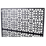 Outdoor & Indoor Privacy Metal Privacy 76" H48" W, Freestanding Decorative Privacy W465P193211
