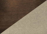 Dining Chair, 32" Height, Set Of 2, Side, Upholstered, Kitchen, Dining Room, Dark Walnut, Beige B2710P287012