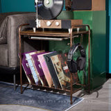 Record Player Stand,Turntable Stand,Record Player Table,Turntable Stand with Record Storage,Wooden 88763026