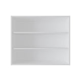 White Wall Cabinet with Open Storage B062P252208