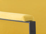 26.8 Inch Metal Frame Accent Chair, Padded Armchair with High-Density Foam Cushion, Removable B347P507330