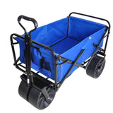 ZNTS Folding Wagon Garden Shopping Beach Cart W22735630