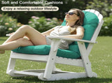 Adirondack Chair Cushion, Rocking Chair Cushion 44x19.4x4 inch, High Weather Resistant Tufted 82722782