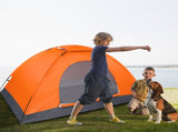 1-Person Waterproof Camping Dome Tent Outdoor Hiking Orange 98933738