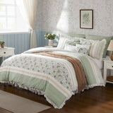 9 Piece Cotton Percale Comforter Set King B035P294110