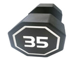 35LBS APOLLO IR3920 Premium Octagonal Dumbbell, Large Numbers, Hard Chrome Plated Handle Dumbbells 71673377
