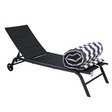 2PCS Set Outdoor Lounge Chair Cushion Replacement Patio Funiture Seat Cushion Chaise Lounge W419106598