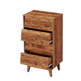 4 Drawer Double Dresser Features Vintage-style and Bevel Design W578132027