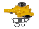 Water Pump & Gasket 3800883 4981207 Replacement for CUMMINS QSB3.3 QSB4.5 B3.3 Engine Yellow 56846404
