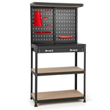 Garage workbench with drawer tool table 68124637