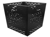 Burn Barrels with Bottom Board for Outside, Thick Burn Case for Yard Waste, Low Smoke Design 57734931