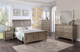Luxury Classic Antique Silver / Champagne Finish 1pc Chest of Drawers Storage Space Bedroom B011P211032
