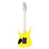 ZNTS Novice Entry Level 170 Electric Guitar HSH Pickup Bag Strap Paddle Rocker Cable Wrench Tool Yellow 95864682