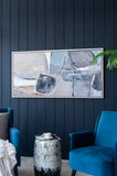 59" x 30" Large Modern Oil Painting, Framed Landscape Wall Art for Living Room Dining Room Office W2078130256