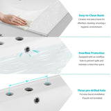 30-Inch Bathroom Vanity with Ceramic Sink and Ample Storage - The Perfect Choice for Small Bathrooms WF530809AAK