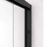44-48"x72" Aluminum Frame Double Sliding Shower Door,Bypass Bathroom Sliding Door with Premium 5/16" W2011P293394