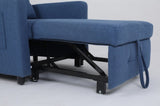 Sleeper Chair 3-in-1 Convertible Chair Bed Pull Out Sleeper Chair Beds Adjustable Single Armchair W2810P195585
