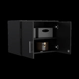 Storage Cabinet - Wall Cabinet, Three Interior Shelves, Double Door B070P188810