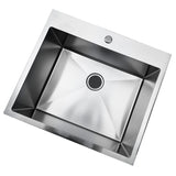 ZNTS 33Inch Top mount Kitchen Sink Drop-in, Farmhouse Kitchen Sink with Sink Protector 18 Gauge, 50769401