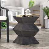 Outdoor LightWeight Concrete Side Table 73457.00