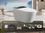 Tankless Smart Toilet With Bidet Built In, One-piece Bidet Toilet Seat, Auto Flush,Heated Seat, Warm W3598P362101