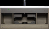 48" Floating Bathroom Vanity with Sink, Modern Wall-Mounted Bathroom Storage Vanity Cabinet with W1573P152703