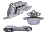 3PCS Front Lower Right Engine Mount Set Fit for BMW X1 X2 Mini Cooper Clubman Countryman F54 F55 F56 34819697