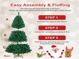 7 Feet Green Christmas Tree 52568206