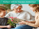13Pcs Garden Tool Kit, HeavyDuty Aluminum Alloy Gardening Tools with AntiSlip TPR Handles, Oxford 58681467