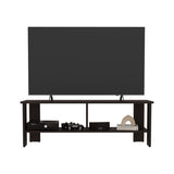 Navia 47" Wide Tv Stand with Two Shelves, for Living room, Bedroom, Entertainment Dark Walnut B200P286938