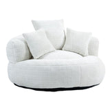 COOLMORE Lazy Sofa Durable Comfort Lounger High Back Bean Bag Chair Couch With Three Pillows for W395P252048
