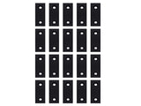 (10 PACK) 6 x 2 x 1" Standard Aluminum Soft Jaws Set FIT For Kurt 6" Vises 60115380
