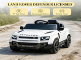 White 12V Electric Kids Ride on Car Remote, Suspension, 3 Speed Modes, Lights, Music, Horn 33171065