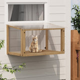 Waterproof Window Cat Perch Catio, Wood Cat Window Box, Window Catio for Indoor Cats. Suitable 47994200