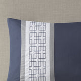 Cal King 8 Piece Embroidered Comforter Set B03594956
