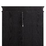 Lighted Glass Curio Display Cabinet with Wood Frame - Elegant Glass Storage for Wine, Toys & W1758P297550