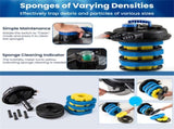 Pond Pressure Filter, 4 Removable Filter Sponges & Cleaning Indicator, 4000 GPH Max Flow Rate 25026898