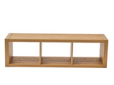 3 Cube Storage Organizer, Light Honey 73488946