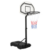 ZNTS 28" x 19" Backboard Adjustable Pool Basketball Hoop System Stand Kid Poolside Swimming Water Maxium 61942967