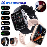 Bluetooth Smart Watch 1.9'' Blood Oxygen Test Smart Watch Heart Rate Monitoring 12647072