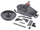 Saginaw Power Steering Pump Bracket Kit & 2 Groove Keyway Pulley Fit for Small Block Chevy 265 283 21425676